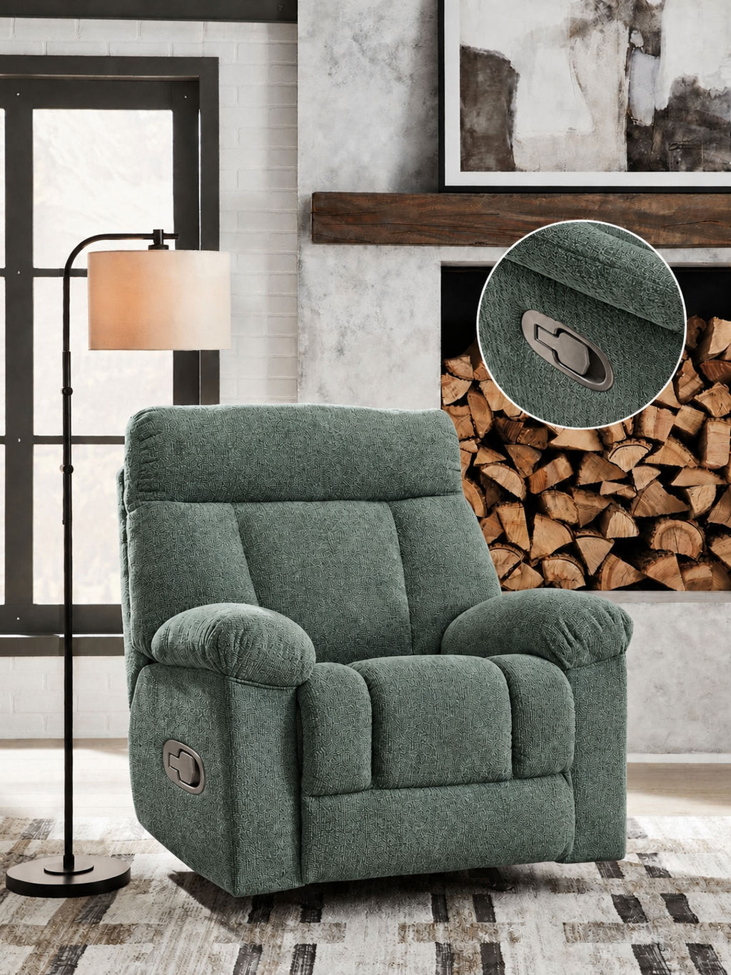 Sofa reclinable mesedora
