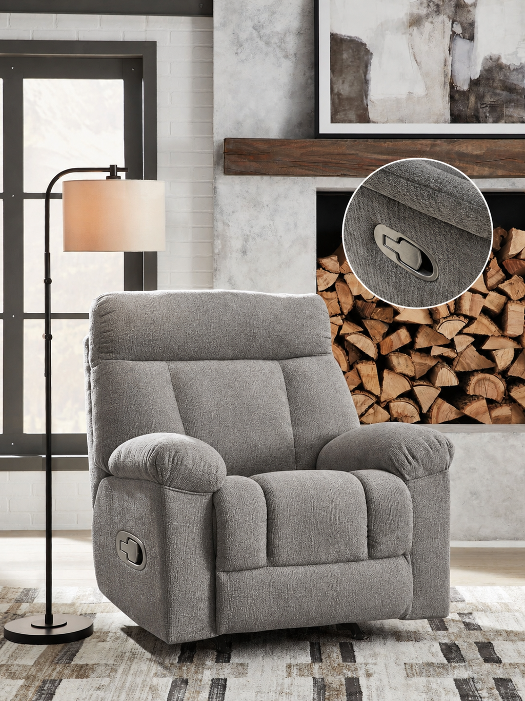 Sofa reclinable mesedora